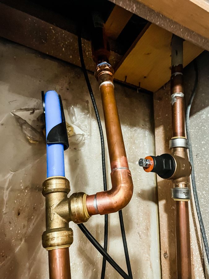 Water hammer arrestor installation in denver co